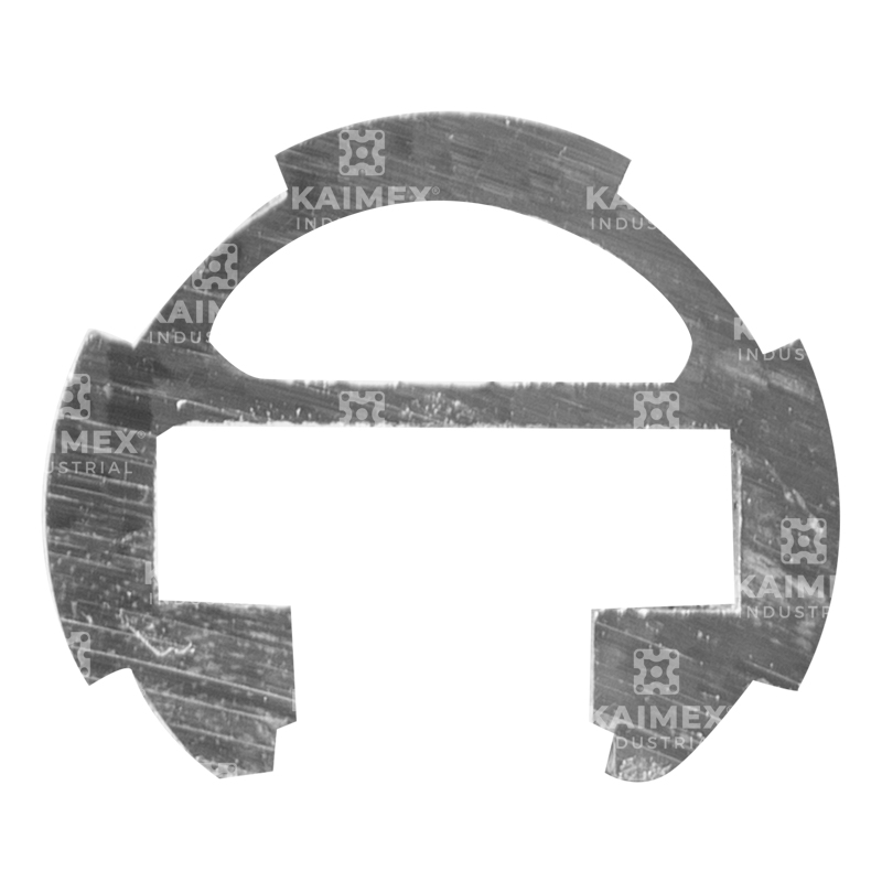 Perfil tubular D28 ranurado