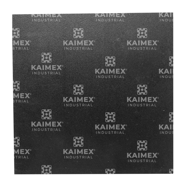 Hoja plastico PVC negro 6mm