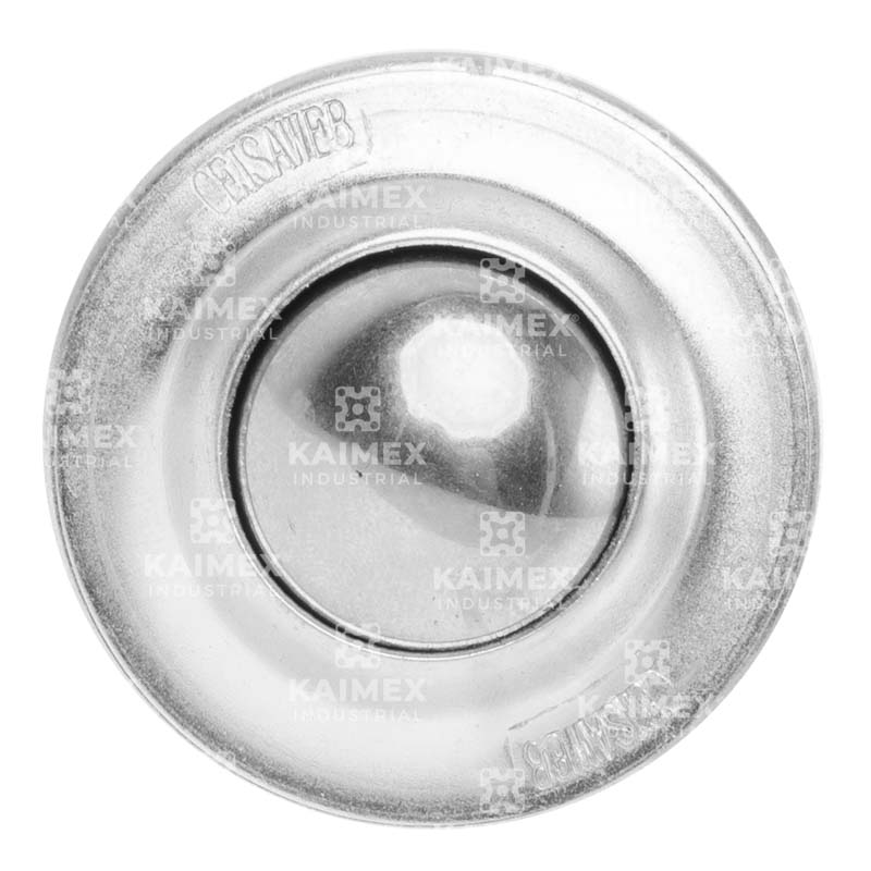 Rodillo esférico grande c/espiga