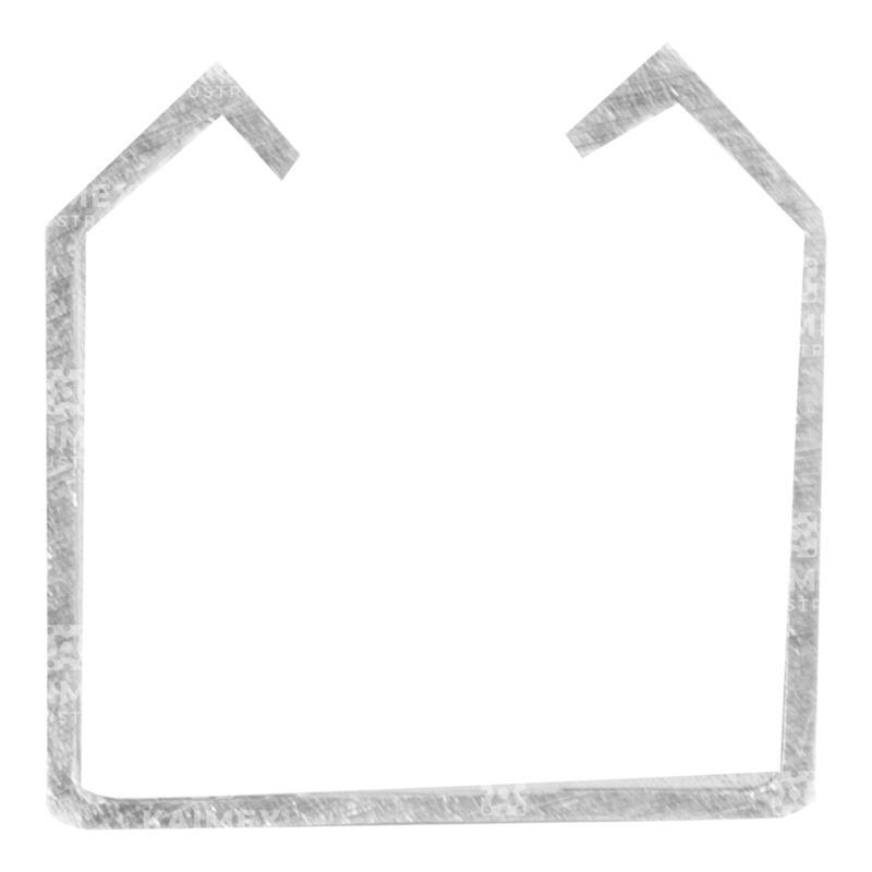 Perfil u p/corrediza