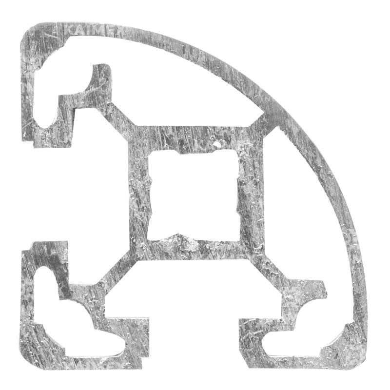 Perfil 90 grados 40x40 anodizado