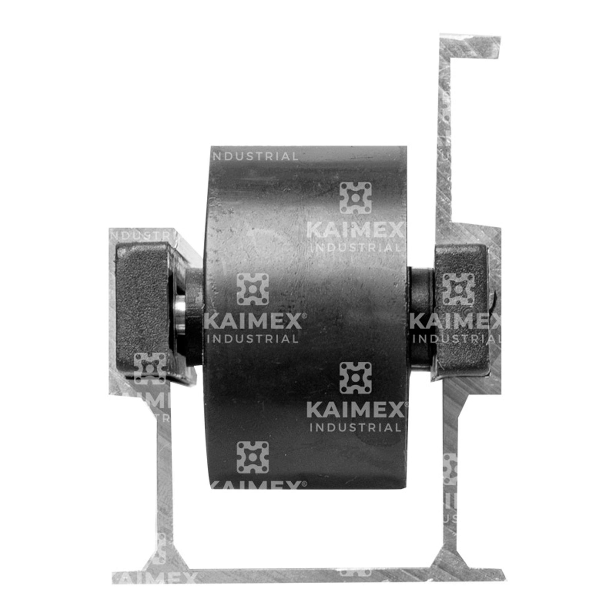 Riel de aluminio con ceja anodizado