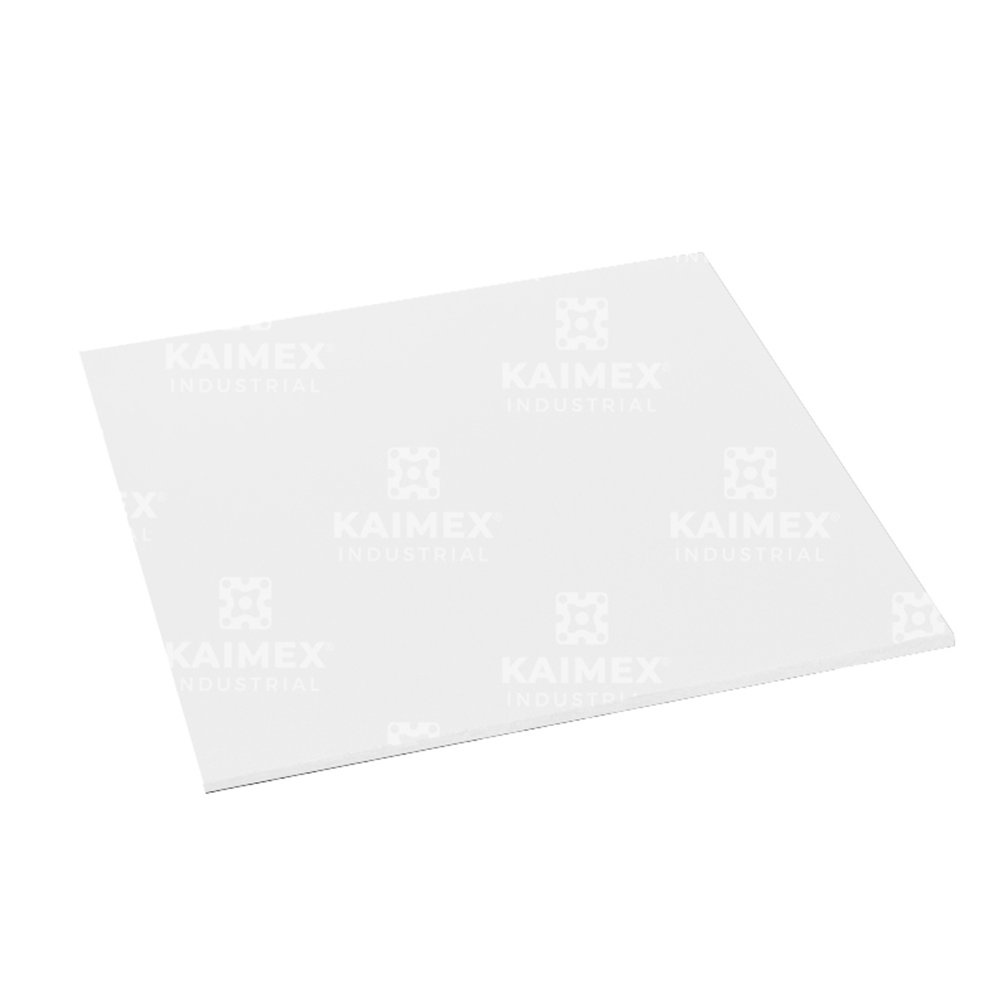 Hoja plastico PVC blanco 6mm