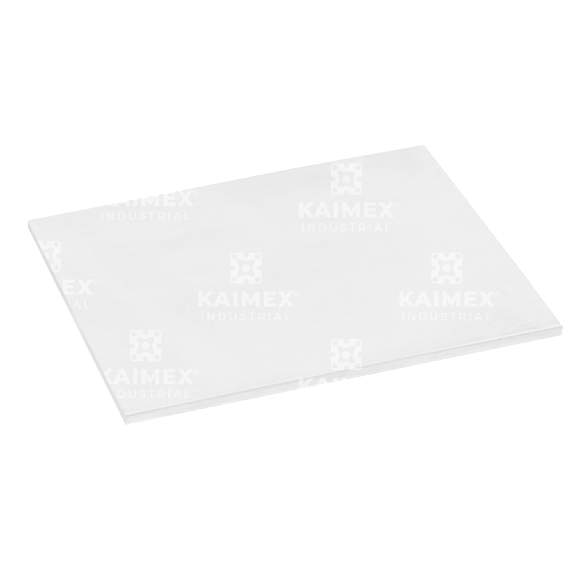 Placa acetal blanco 3/16